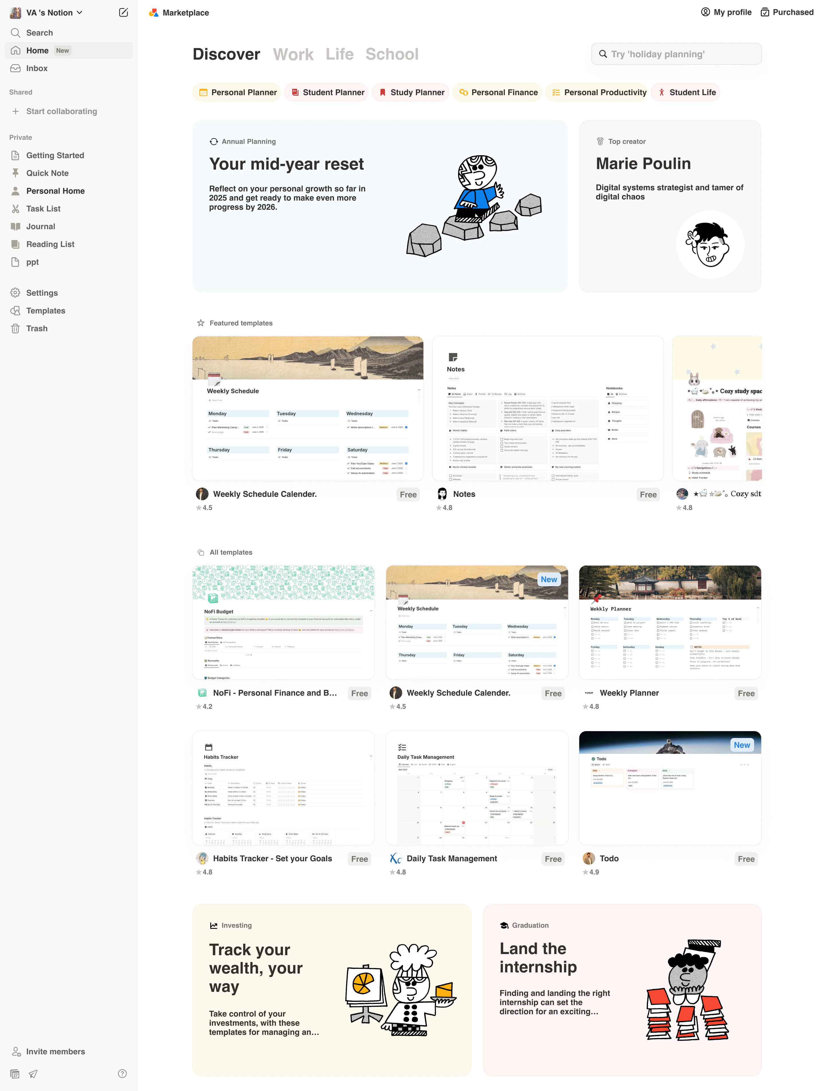 Homepage template 4