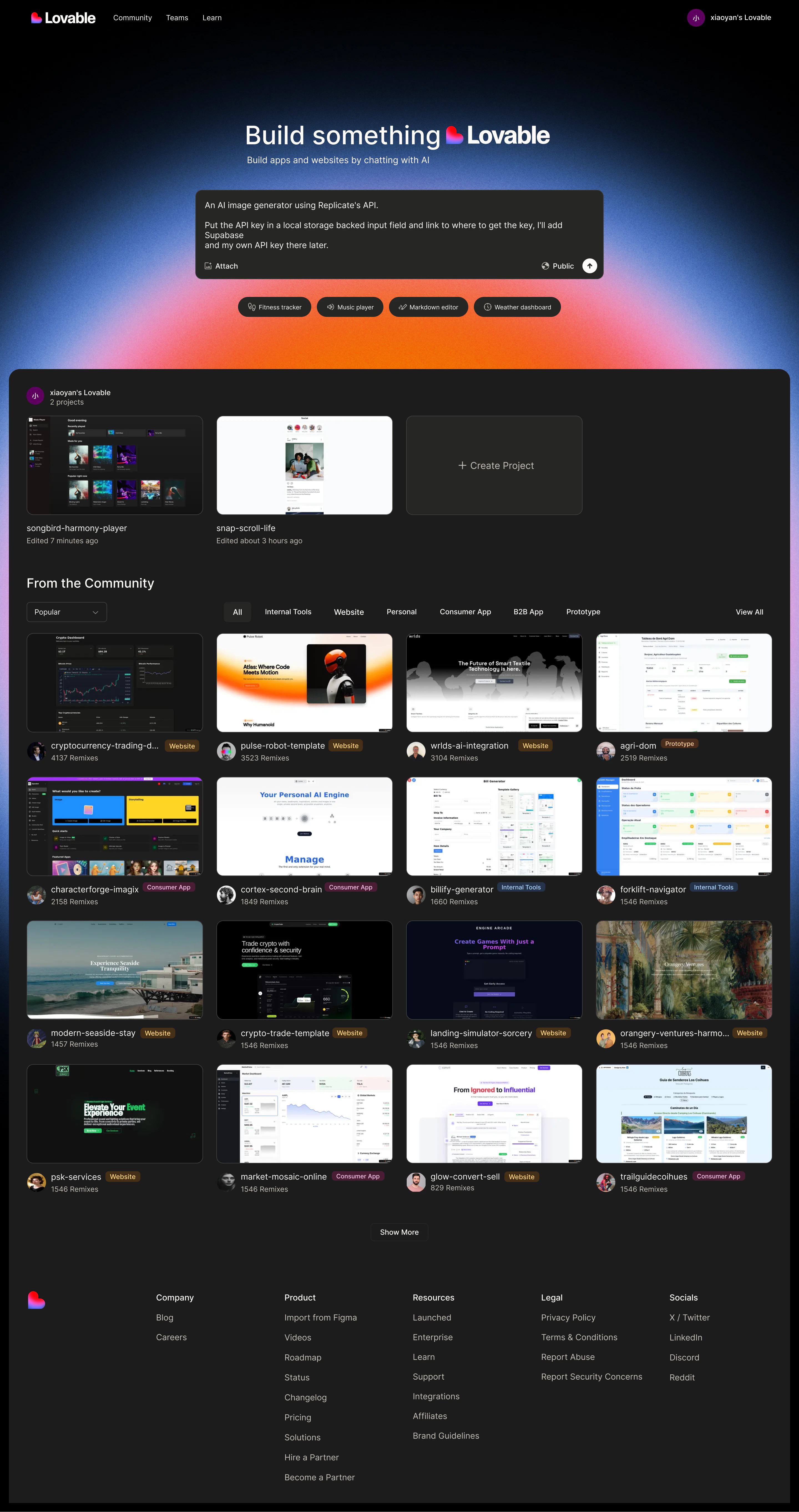 Homepage template 5