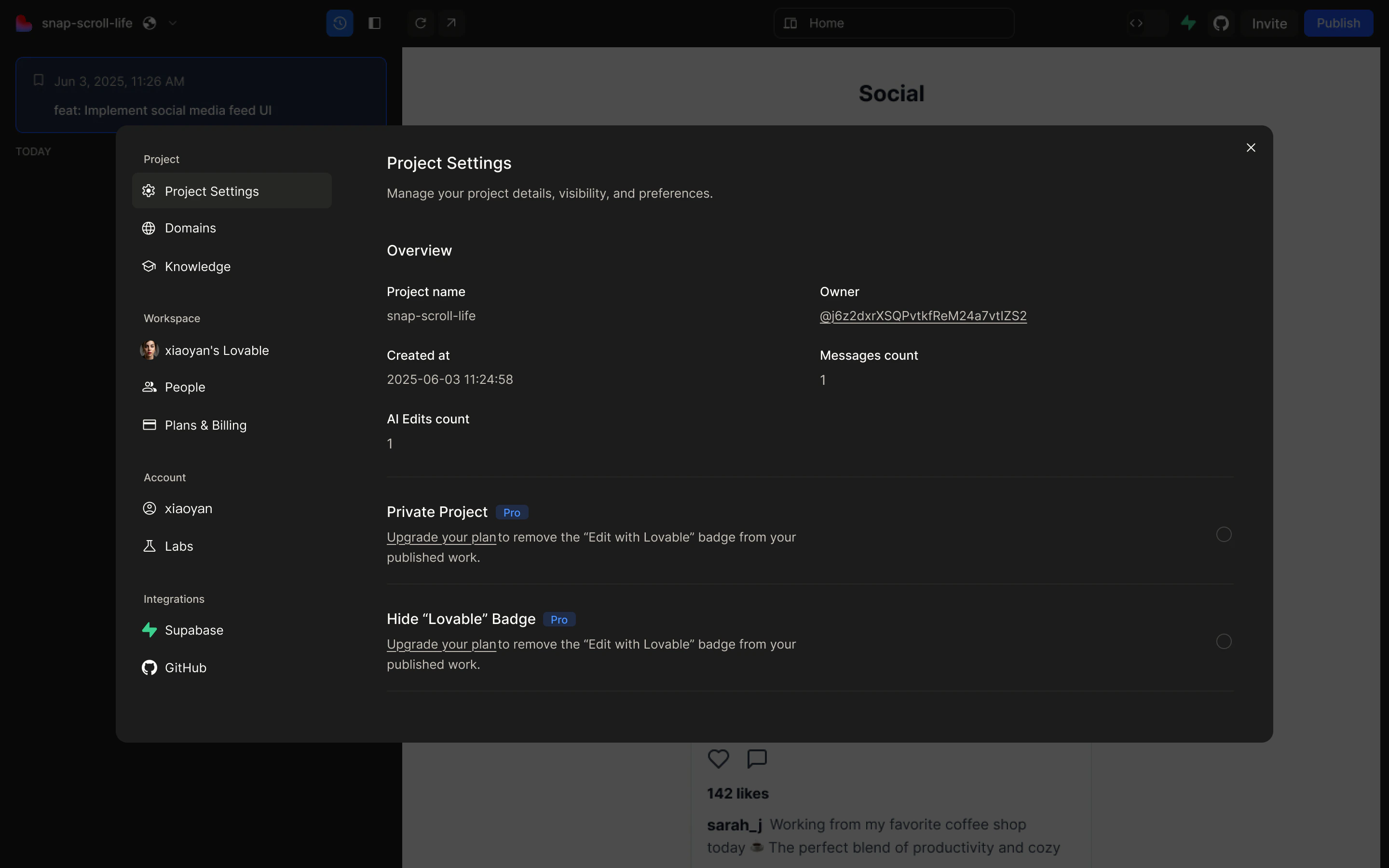 setting template 8