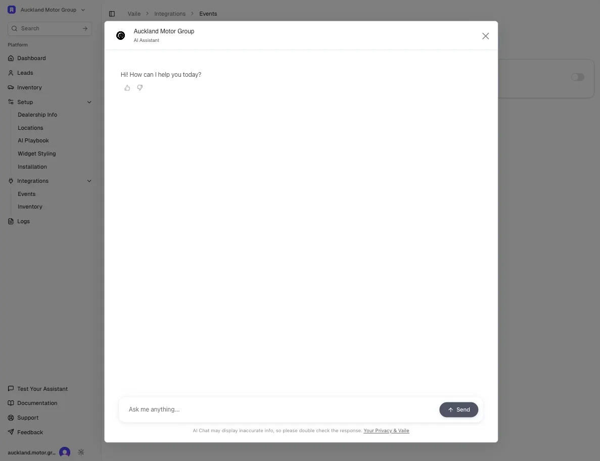 Test Your Assistant
