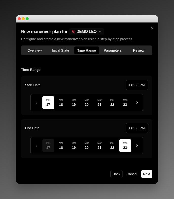 Planner Step3 Time Range Planner Step3 Time Range