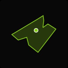 Polygon boundary preview on the AOI Overview page
