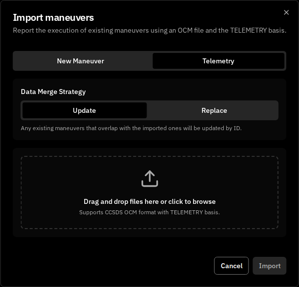 Maneuver Telemetry