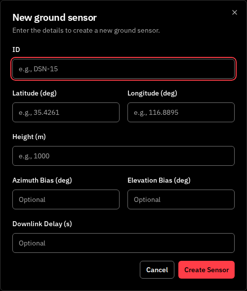 New Sensor New Sensor