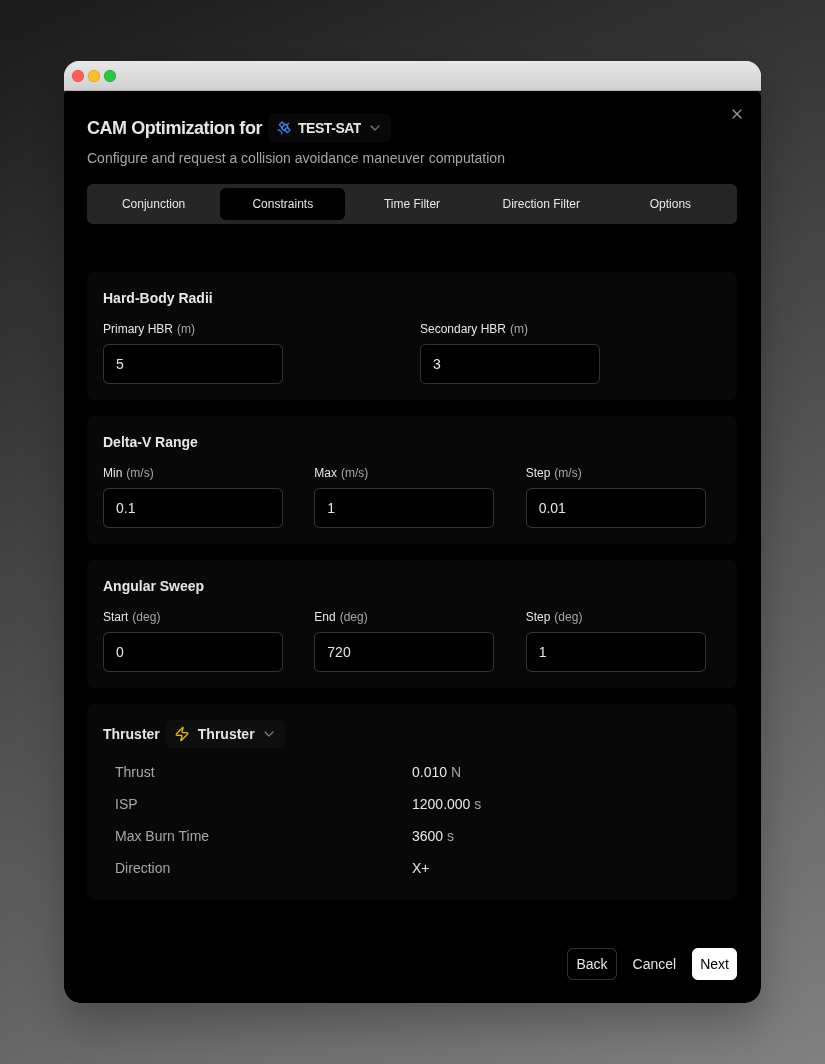 Step 2 — Constraints Step 2 — Constraints