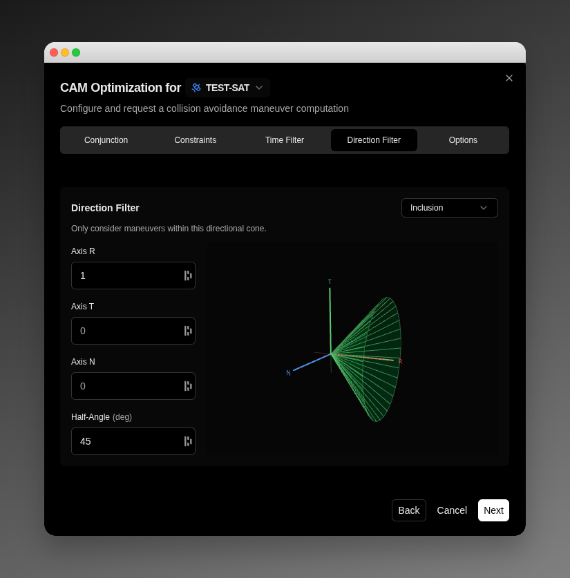 Step 4 — Direction Filter Step 4 — Direction Filter