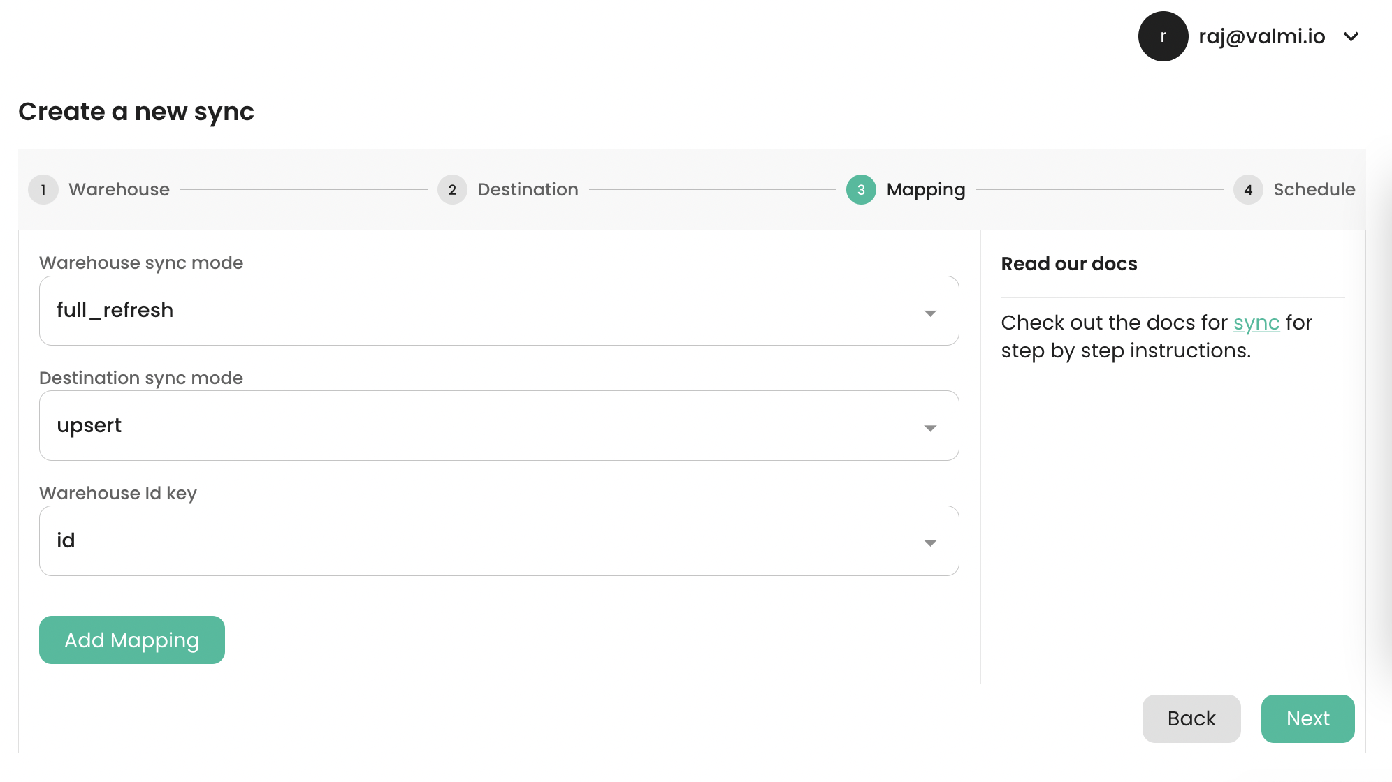 Redshift Mode Selection
