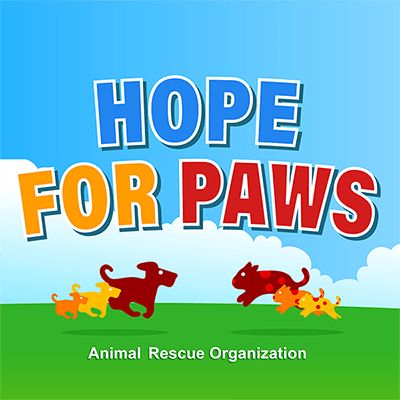 Hope For Paws logo