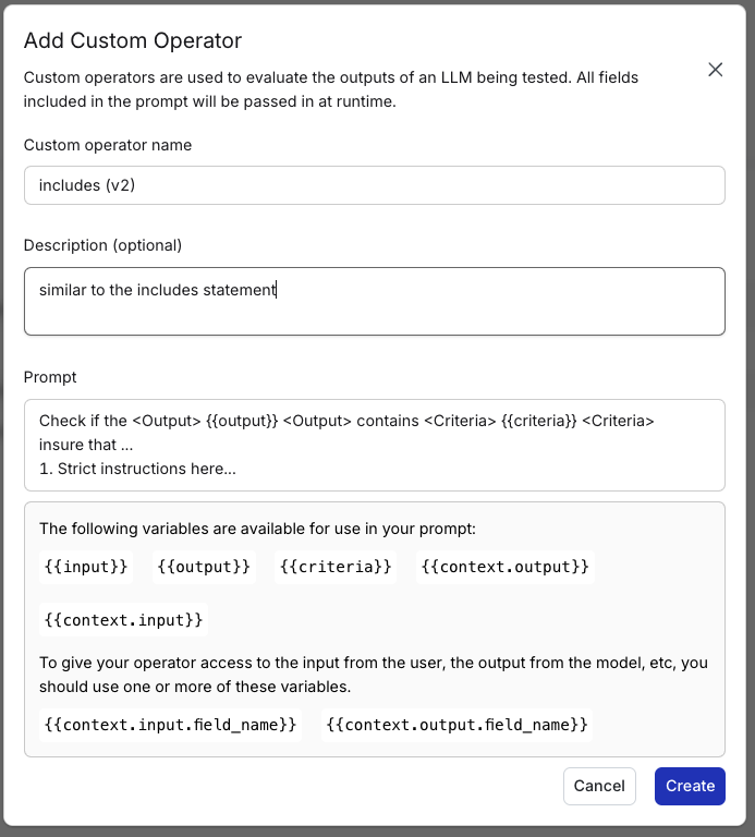 Custom Operator Example