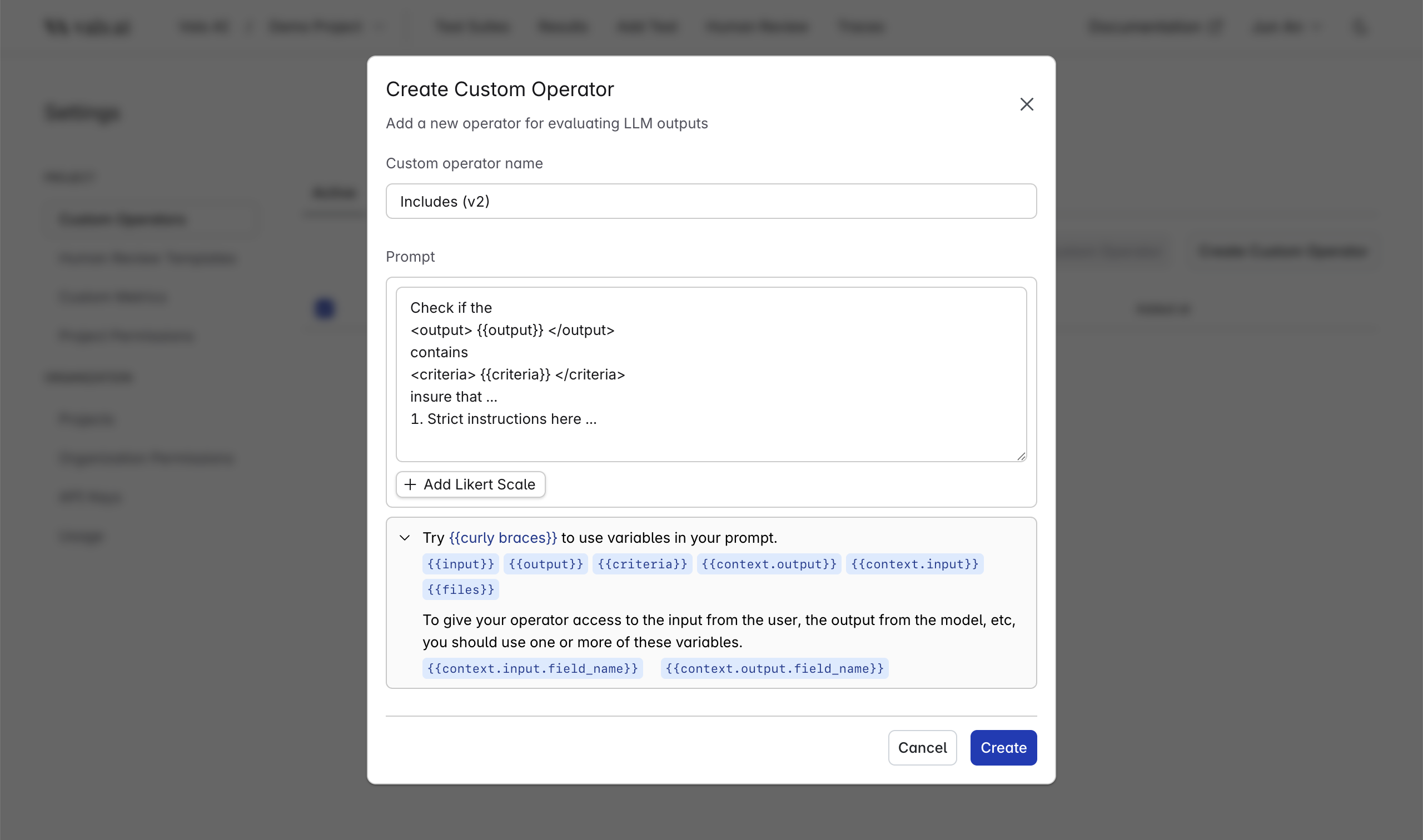 Custom Operator Example