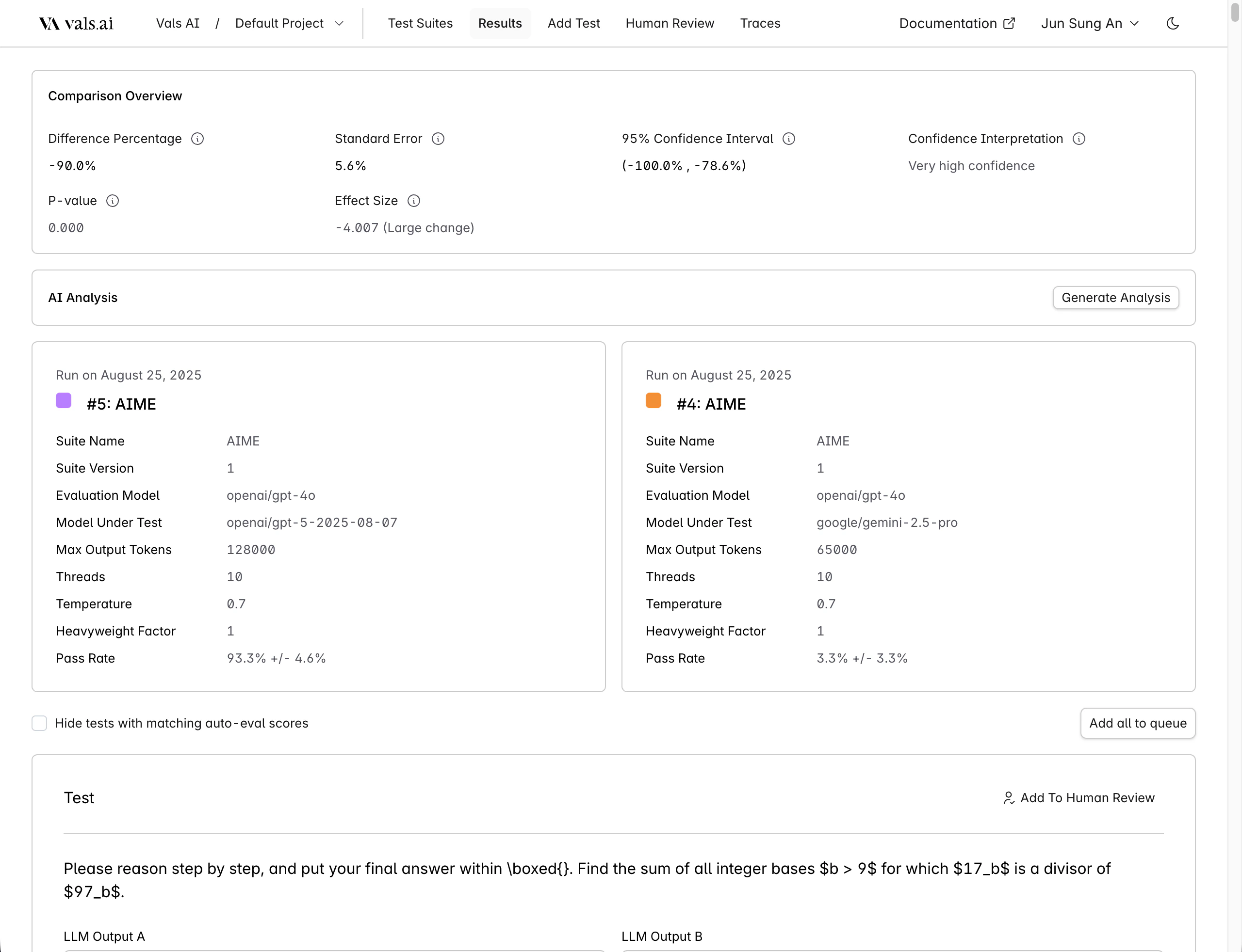 Results (Comparison)