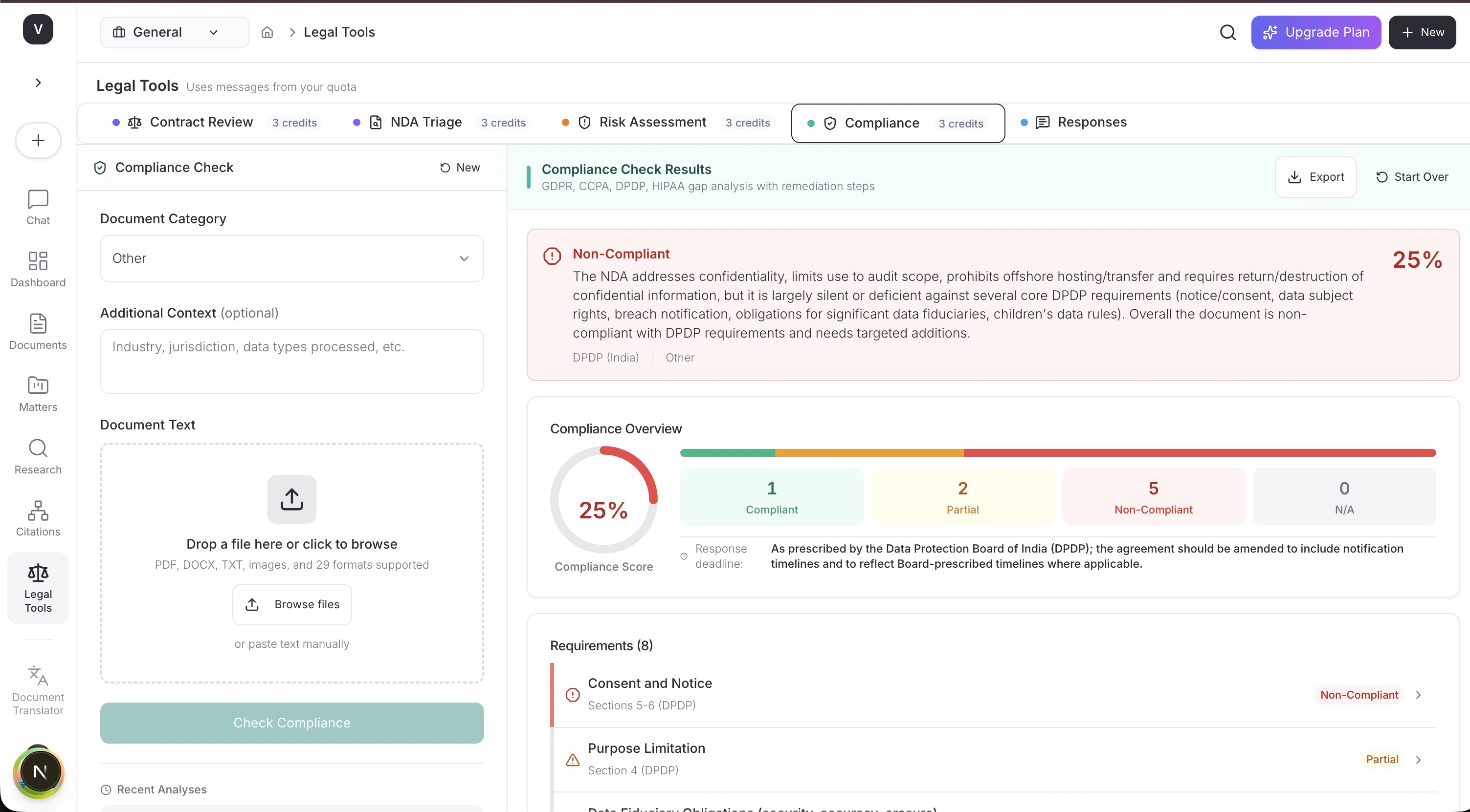 Compliance Check