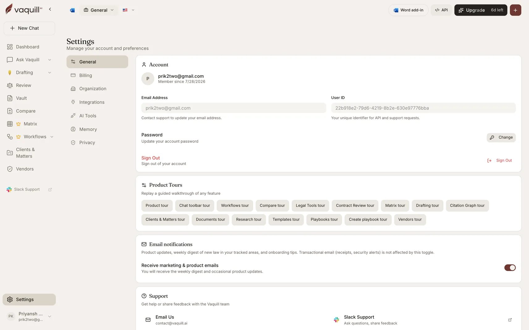 Screenshot of the settings page showing where MCP servers are configured