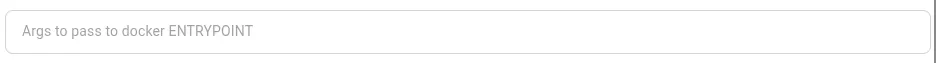 Field allowing for argument passing