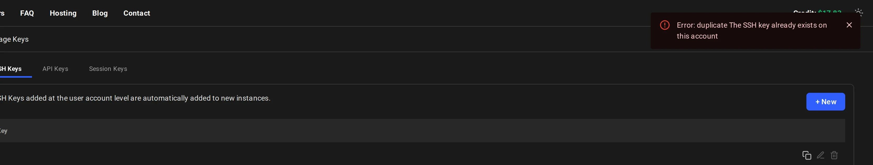 SSH Keys