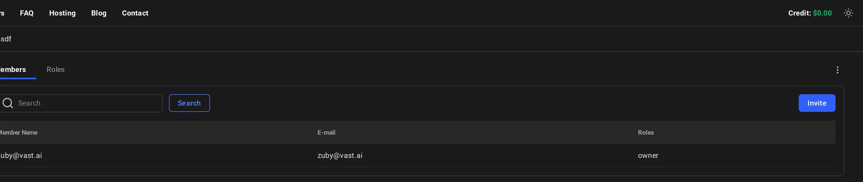 Members Page