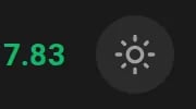 Theme toggle in navbar