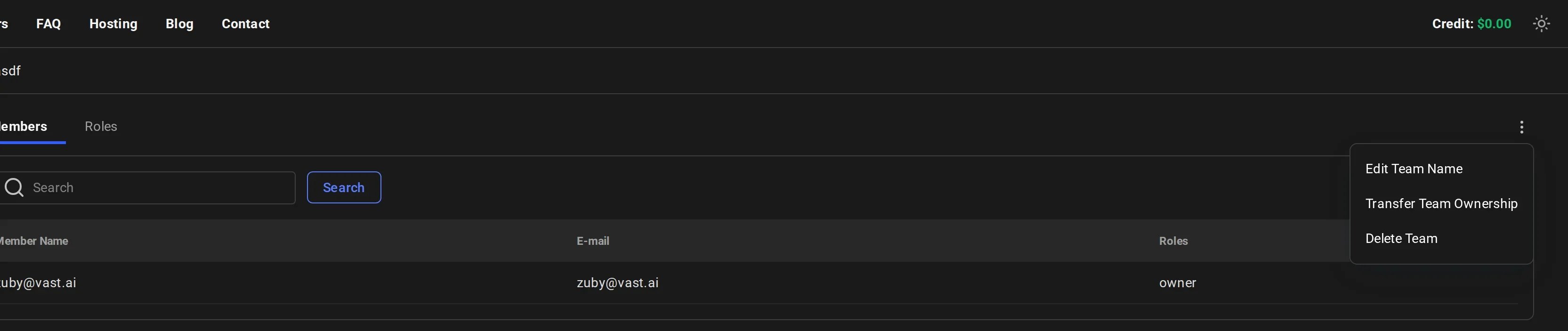 Three-dot menu