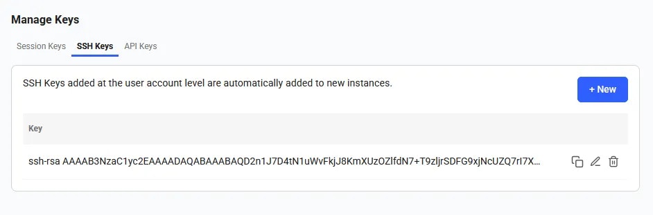 SSH Keys