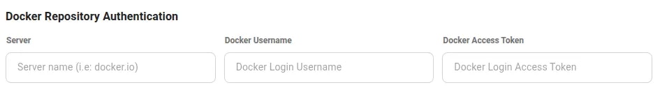 Docker Repository Authentication