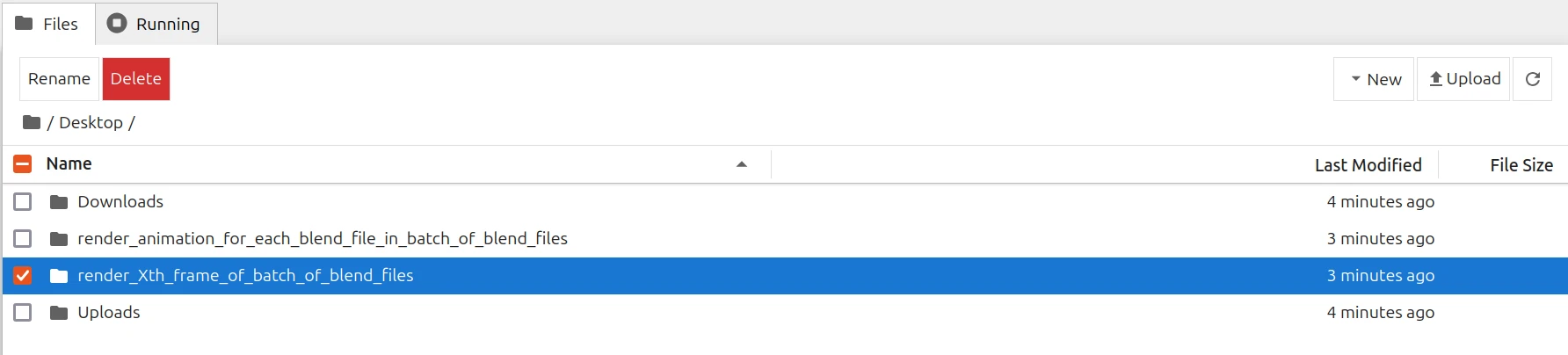 Go To Render Xth Frame For Batch Folder