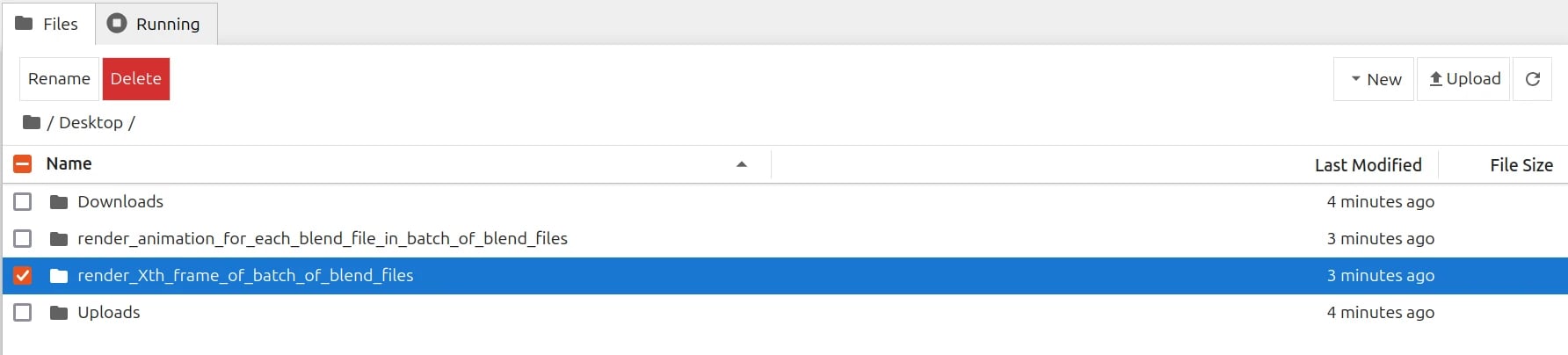 Go To Render Xth Frame For Batch Folder