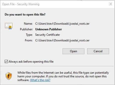 Cert Windows 1
