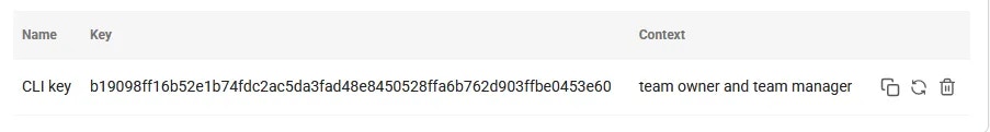 API Keys