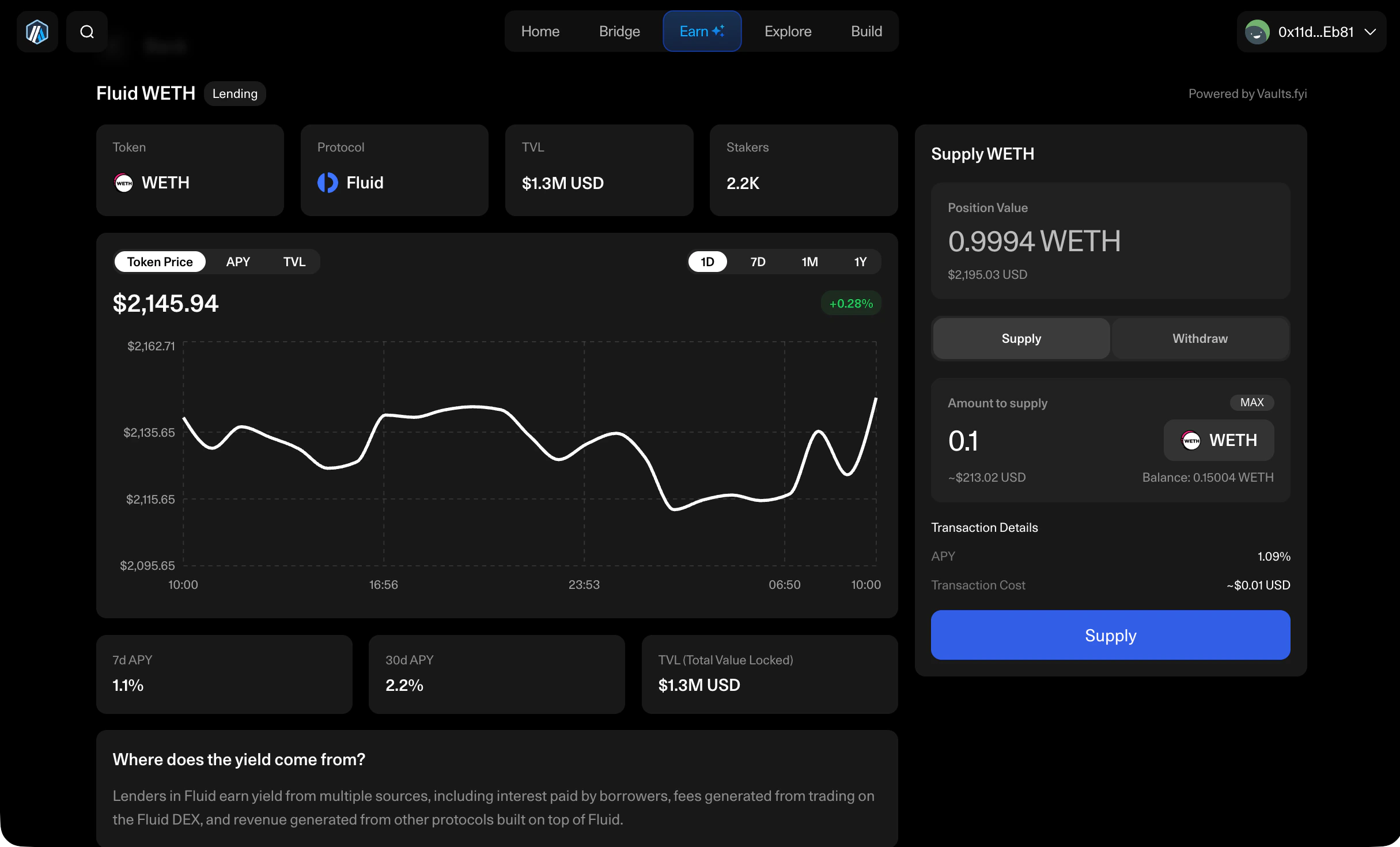 Arbitrum Portal Screen Position