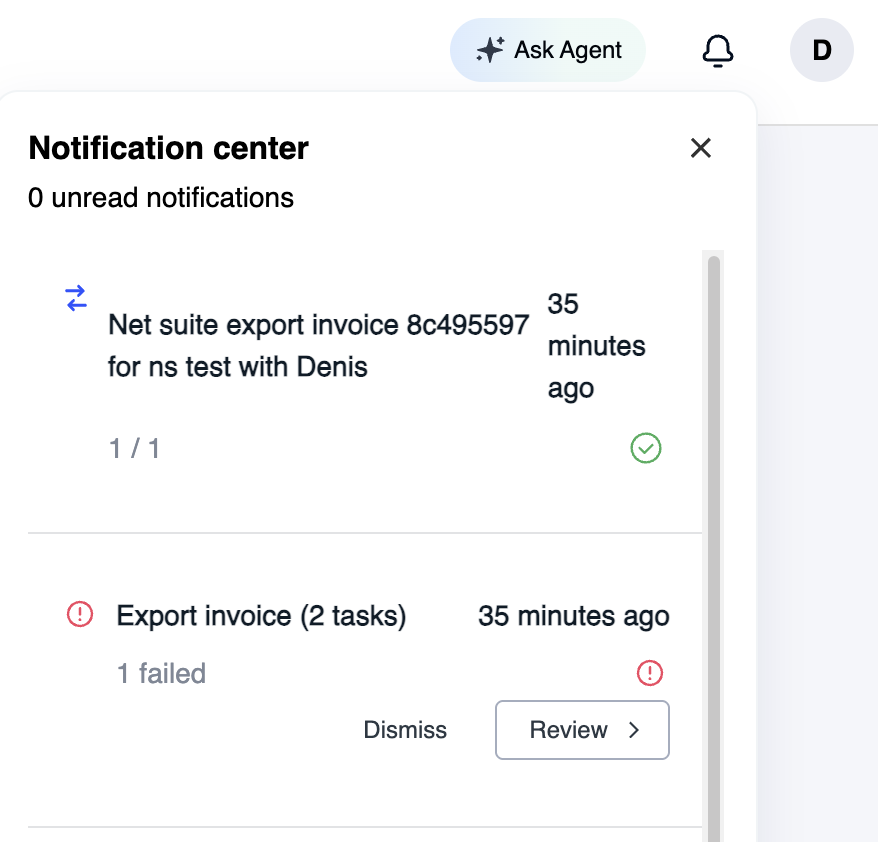 Notification Center Sample