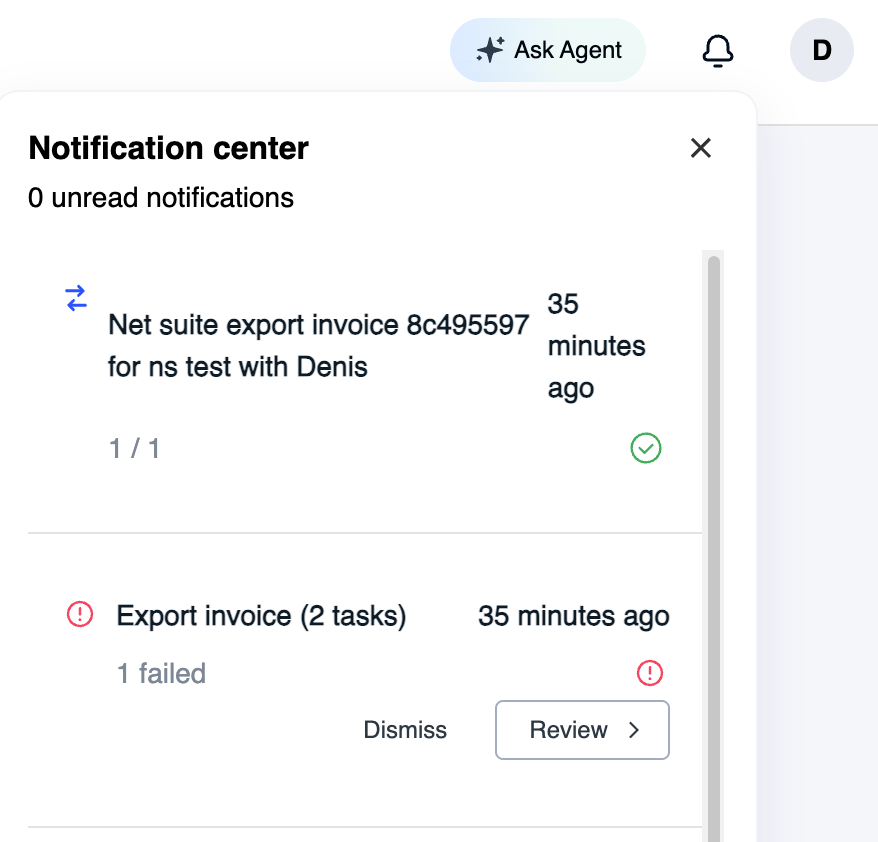 Notification Center Sample