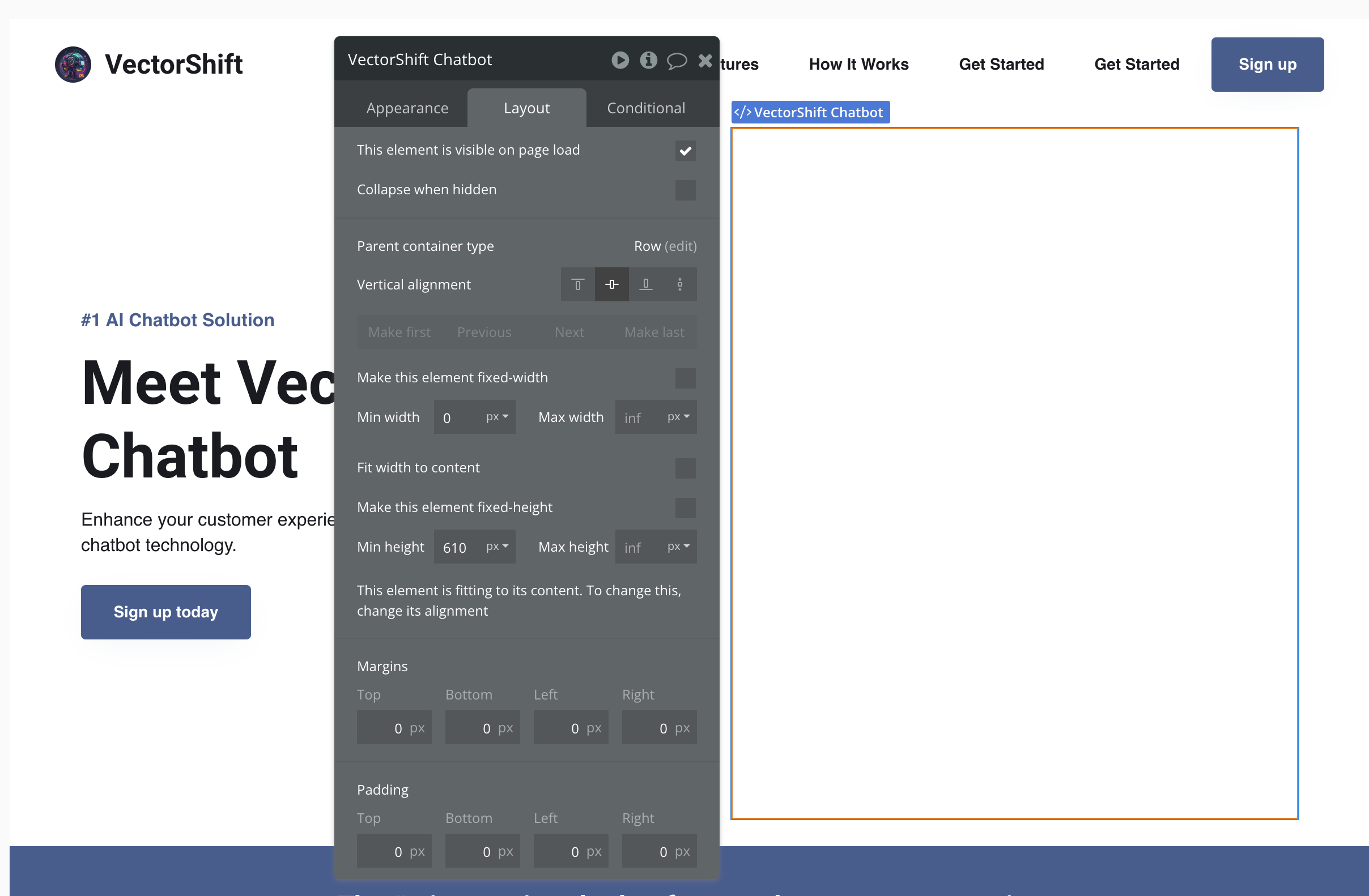 Chatbot Export Script Bubble Layout