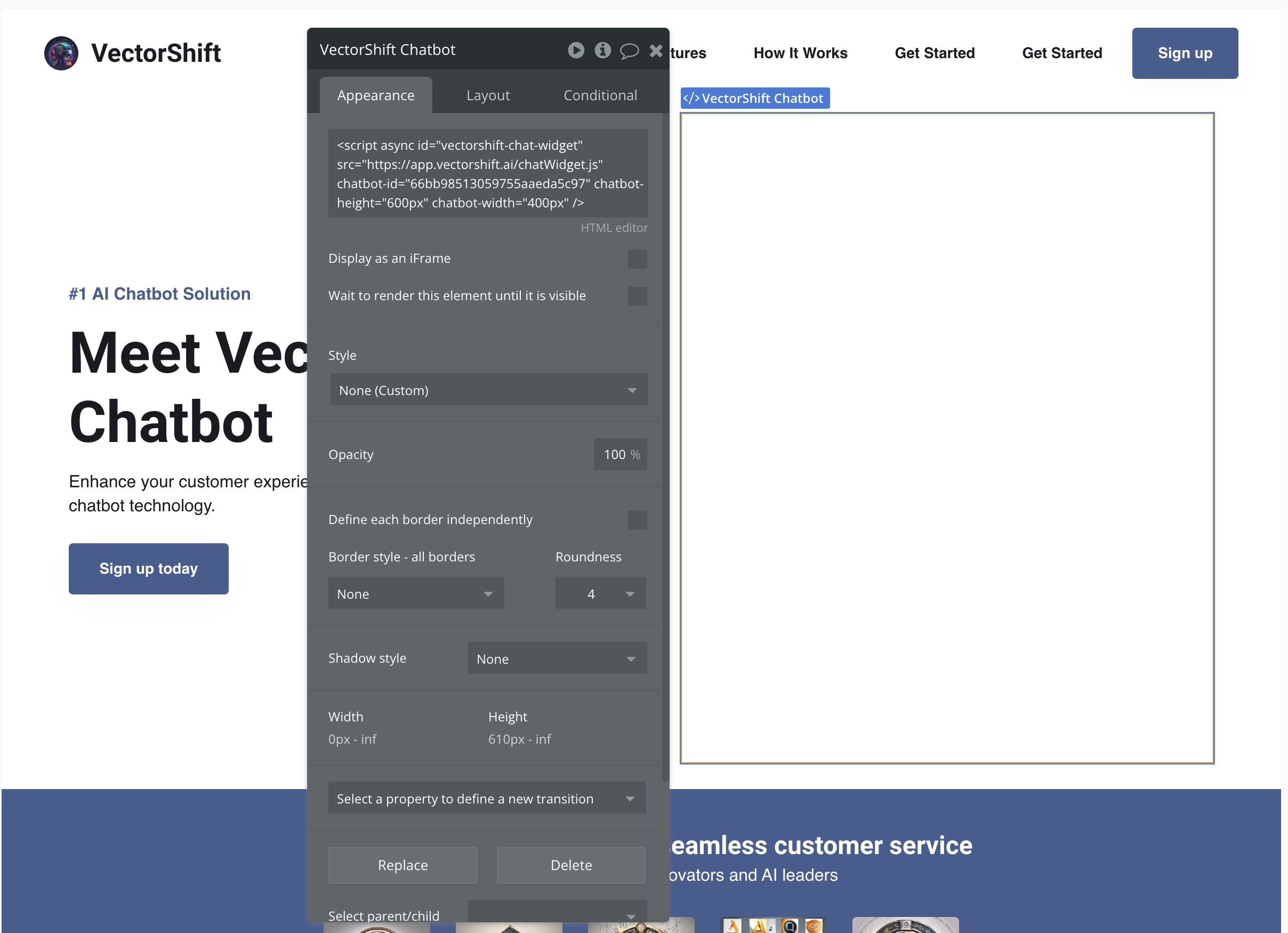 Chatbot Export Script Bubble Paste