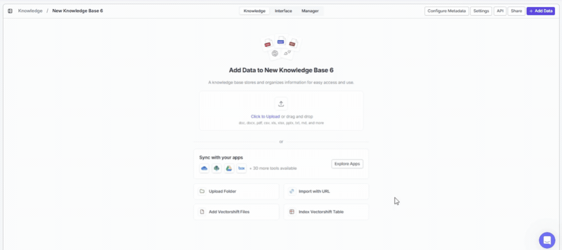 Adding a new integration by clicking Connect and completing the authentication flow