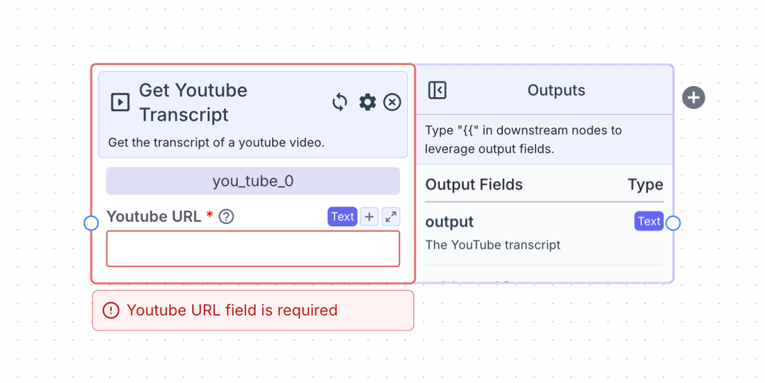 youtube transcript api reference Images High Quality... Get Youtube Transcript Node - VectorShift