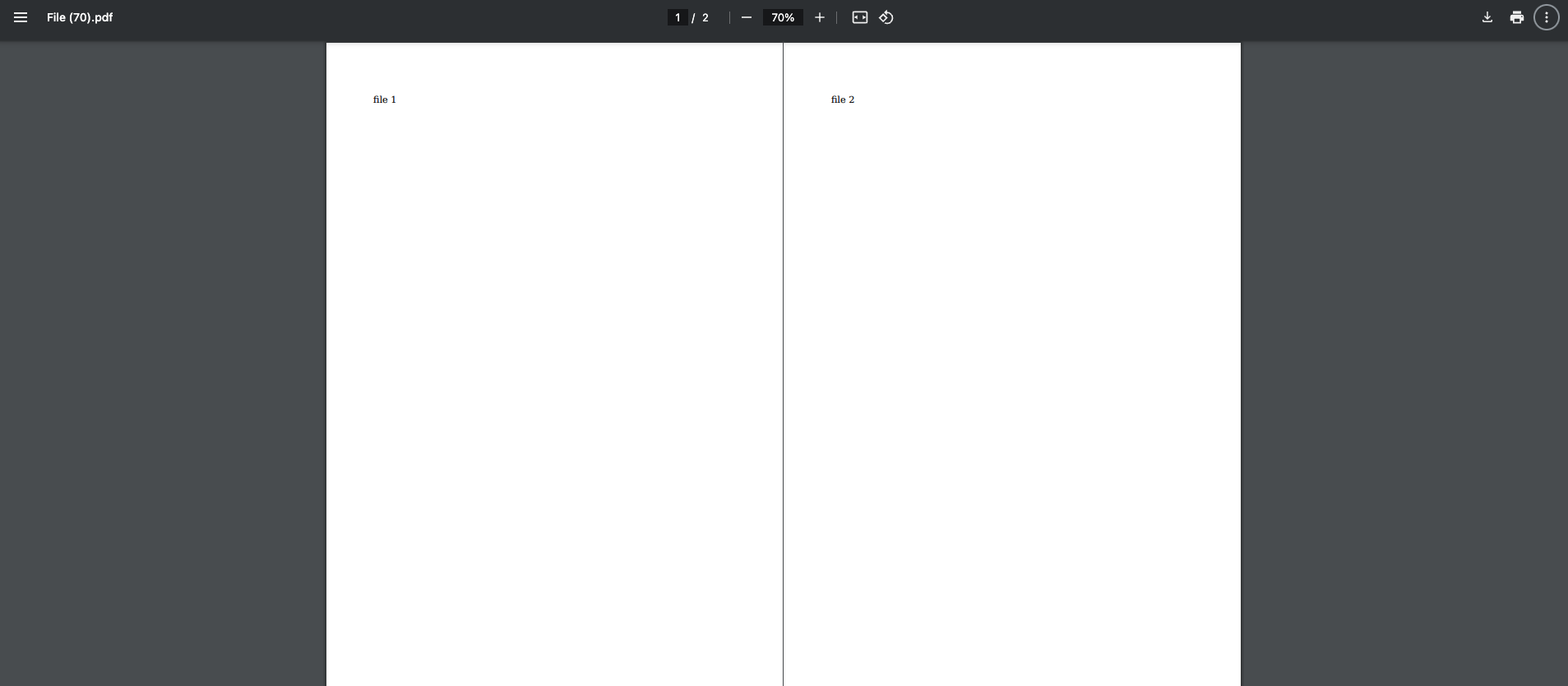Append Files Example