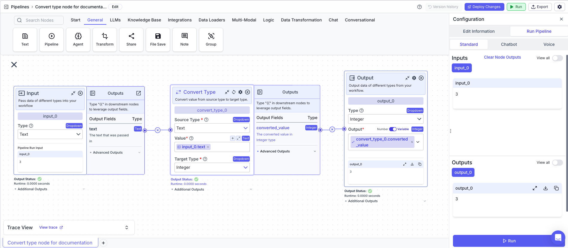 Convert Type Node Example