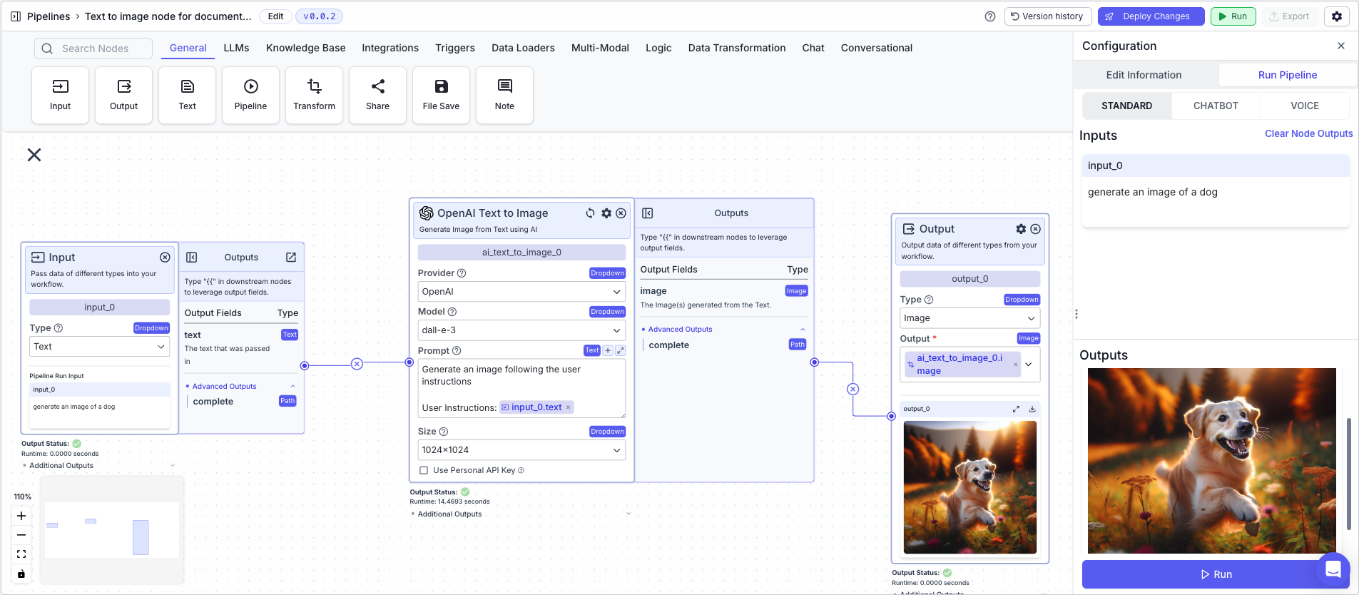 Text to Image Example