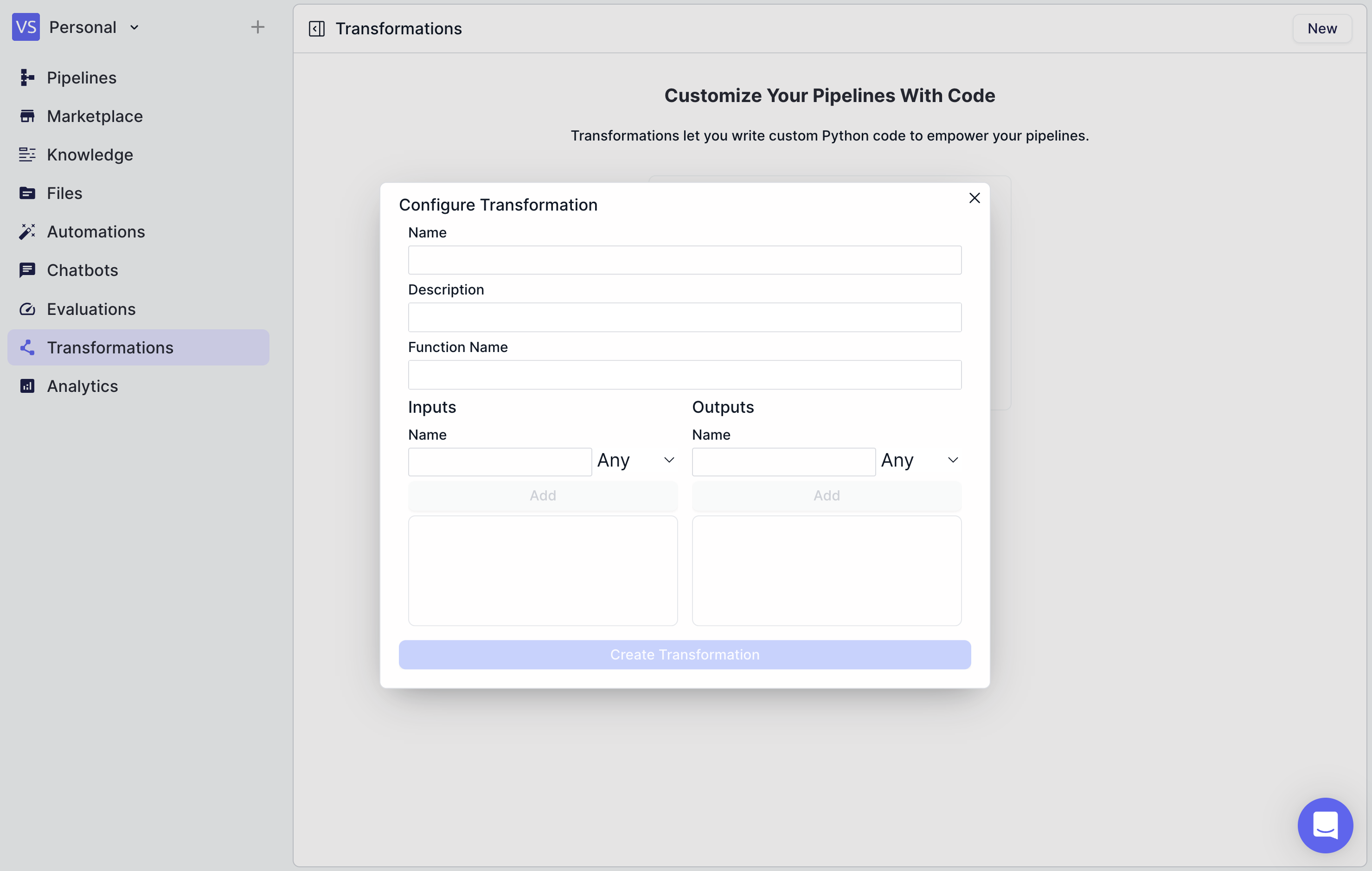 New Transformation Step 2