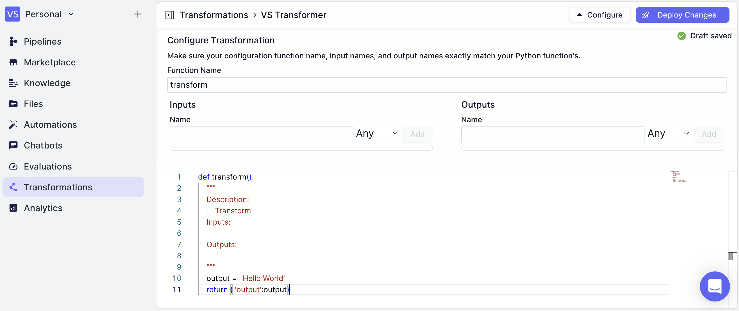 New Transformation Step 4