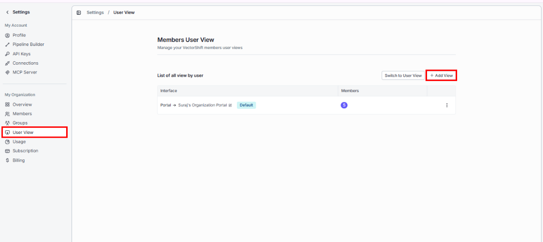 Deploying and Sharing a Portal - VectorShift