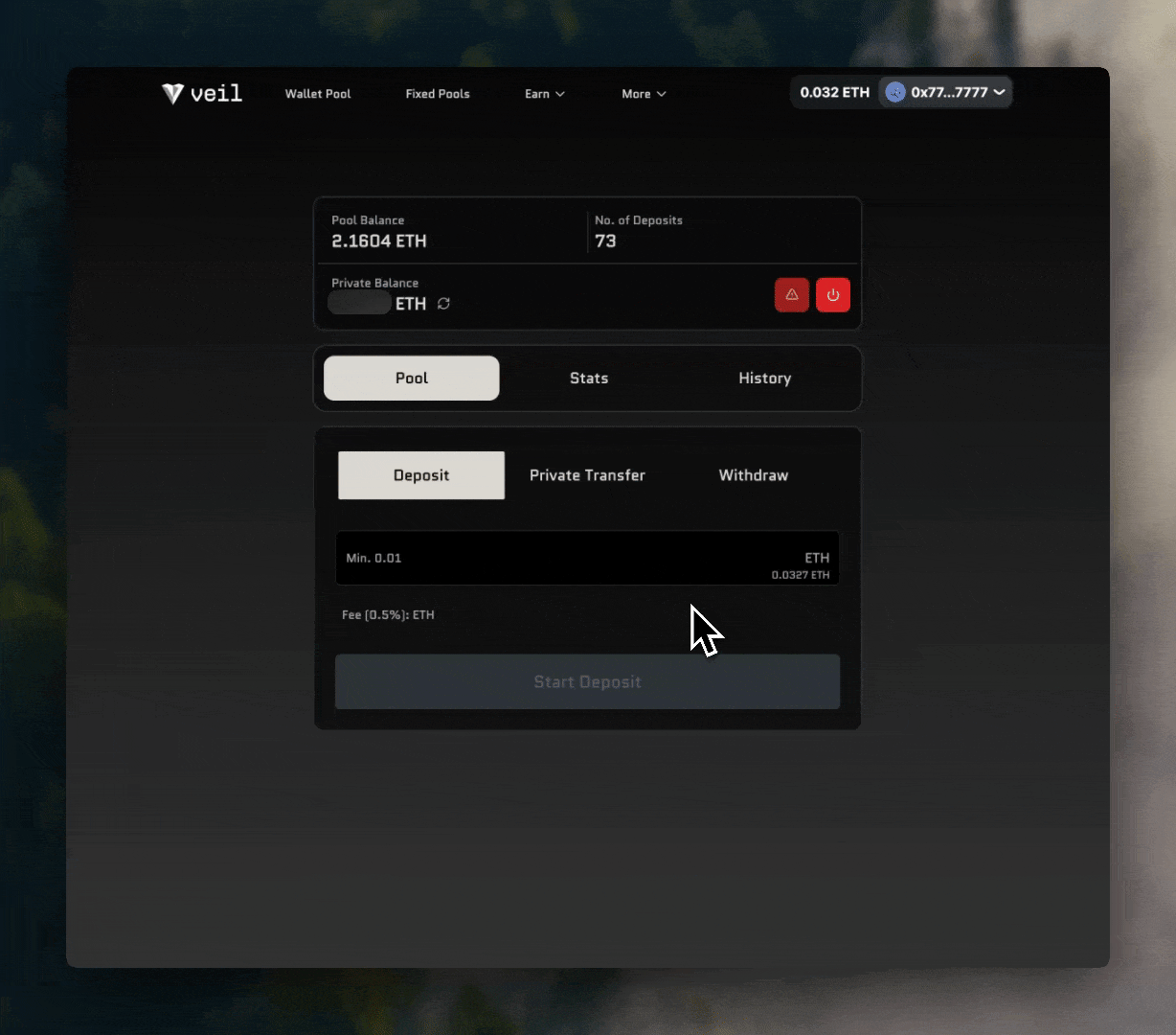 Verifying you own a BAB Token on Veil Cash