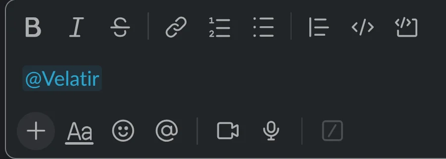 Adding Velatir to a Slack channel