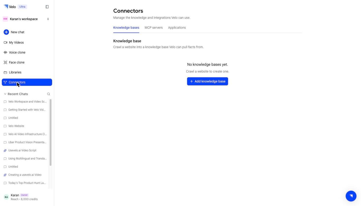 Connectors tabs