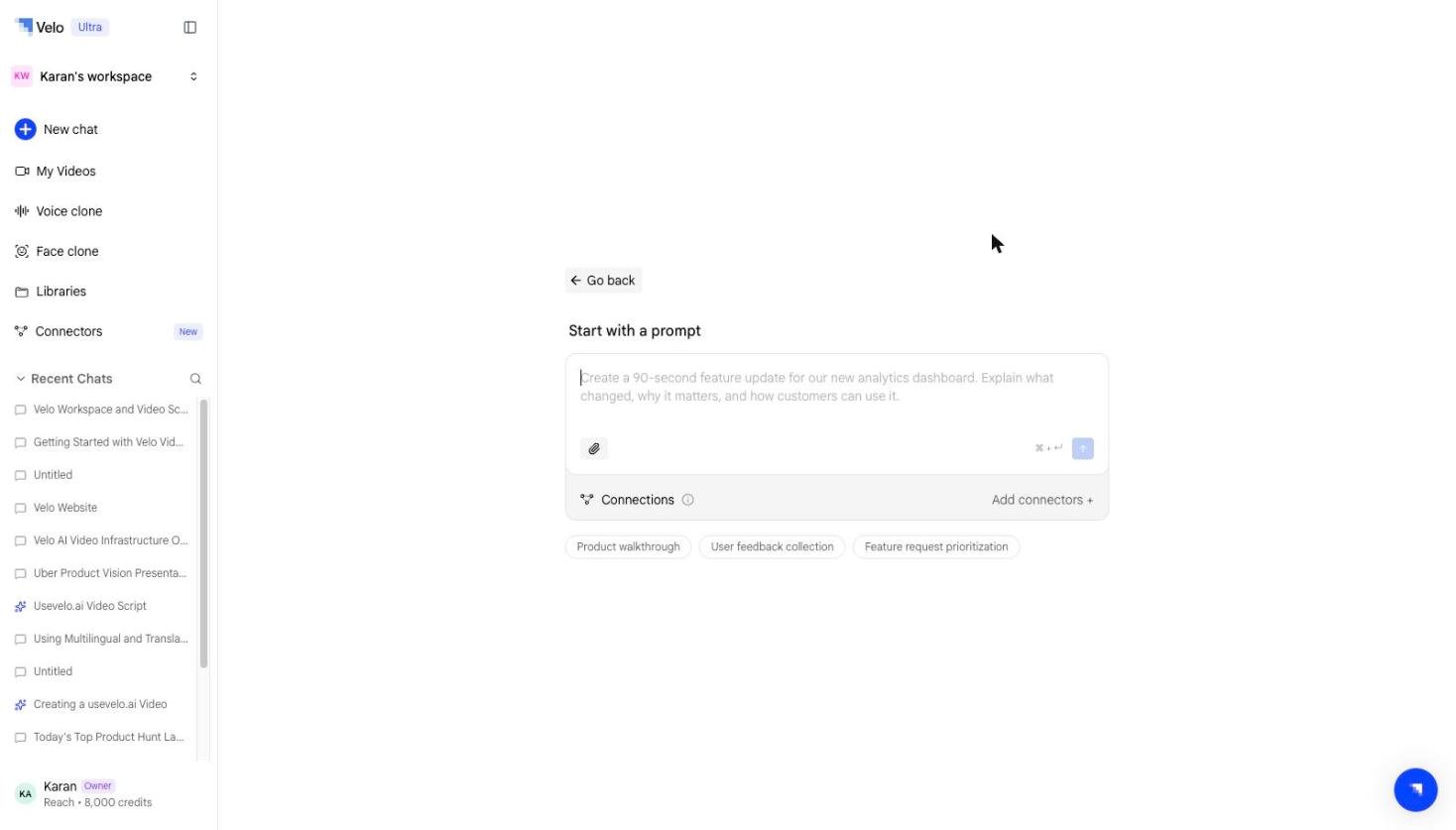 Prompt to Video overview