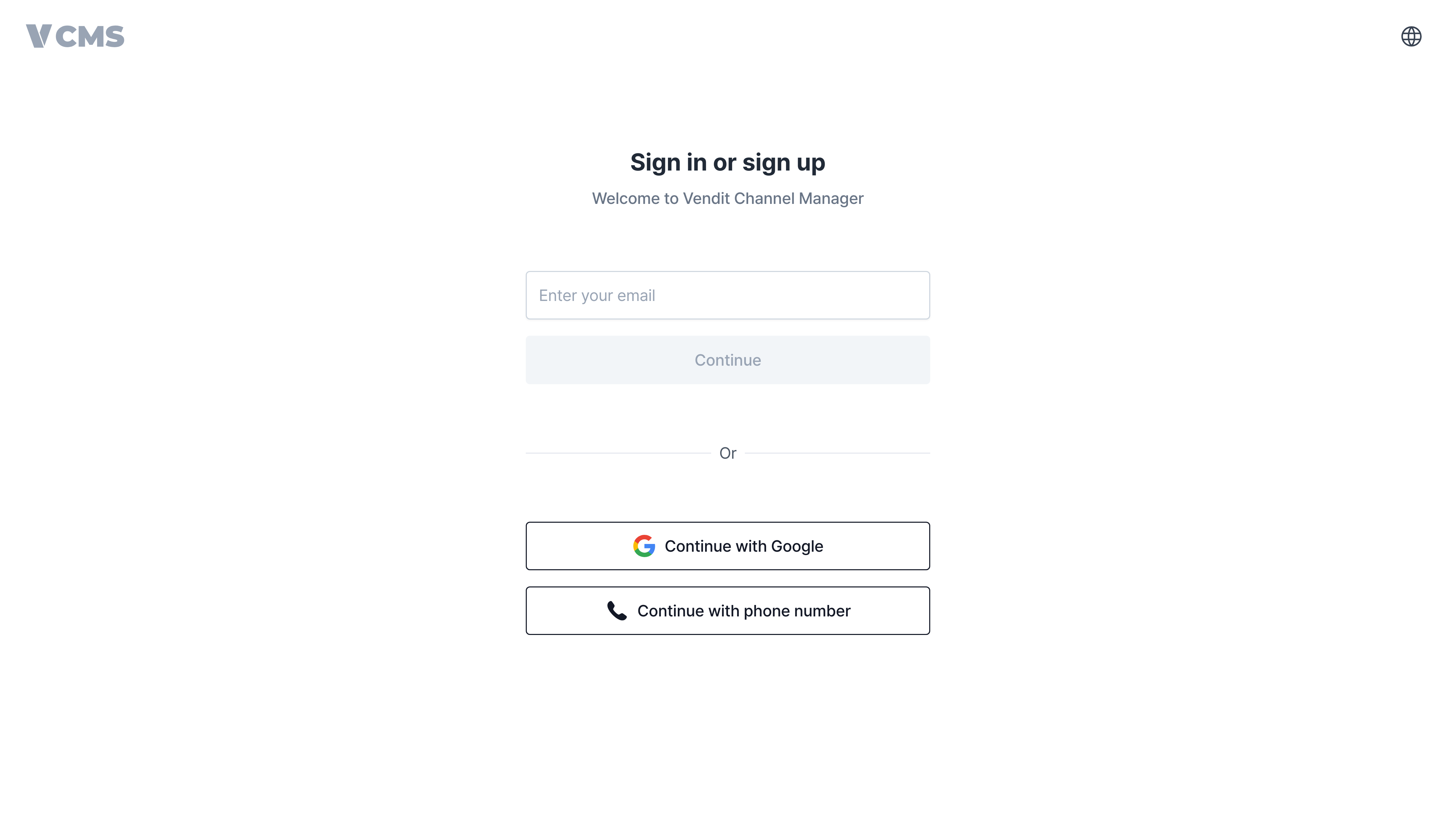 Sign In Email