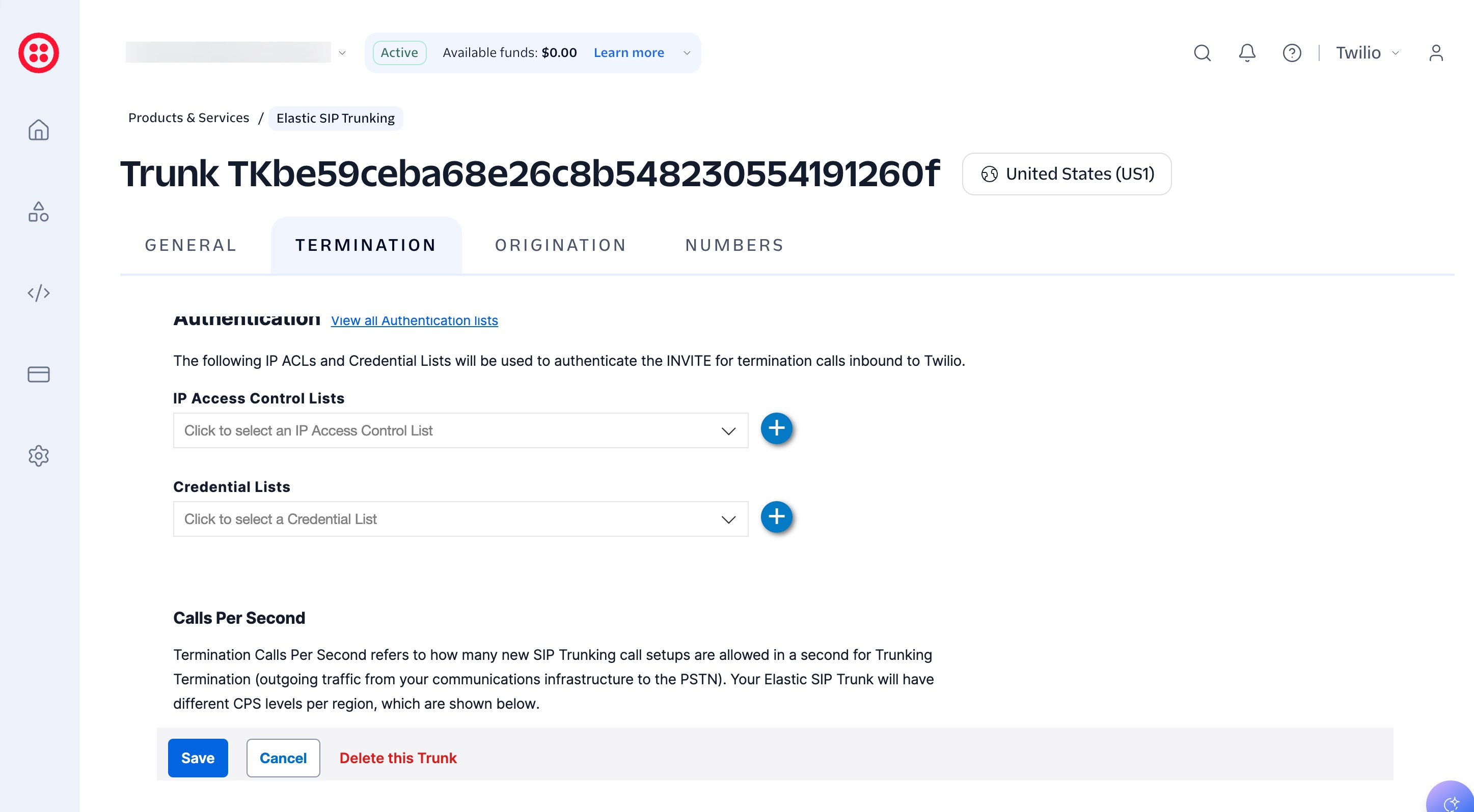 05 Twilio Termination Auth