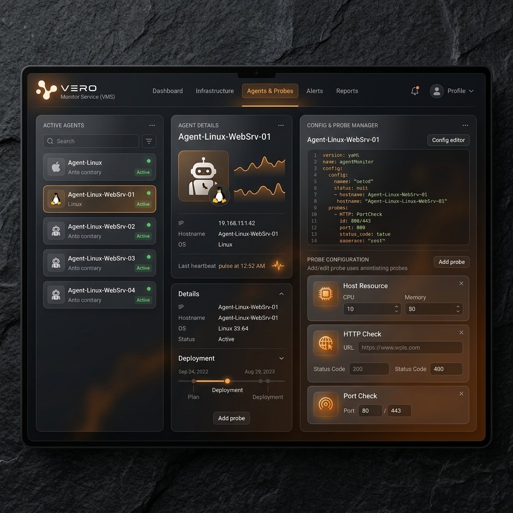 VMS Agent & Probe Management Dashboard