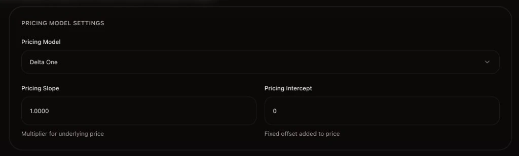 Mode Setting - Delta One