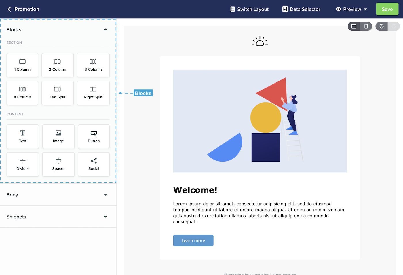 vero.drag-and-drop.blocks